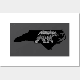 North Carolina black bear Posters and Art